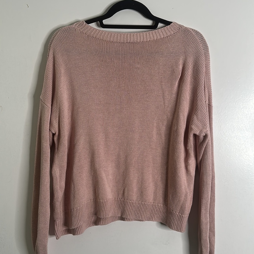 Eileen fisher organic cotton slik blend sweater size Medium - Picture 6 of 6